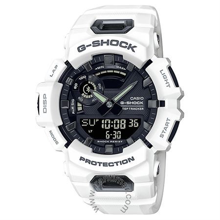 قیمت و خرید ساعت مچی کاسیو CASIO (G-Shock) مدل GBA-900-7ADR | مردانه اسپرت  تمام پلاستیک، دارای دو نور پس زمینه، هوشمد، قابلیت اتصال به موبایل از طریق  بلوتوث، حالت هواپیما، دو زمانه،