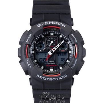 قیمت و خرید ساعت مچی مردانه کاسیو (CASIO) جی شاک مدل GA-100C-1A4DR اسپرت | اورجینال و اصلی