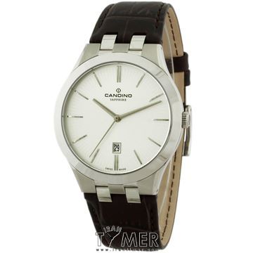 ساعت مچی مردانه کلاسیک بند چرمی ، نمایش تاریخ 