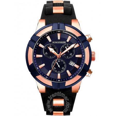 قیمت و خرید ساعت مچی مردانه رومانسون(ROMANSON) مدل TL8A37HMBKA46R اسپرت | اورجینال و اصلی