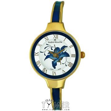 ساعت مچی زنانه فشن کلاسیک  ، همراه با نقاشی مینیاتوری دست