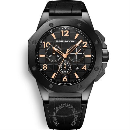 ساعت مچی مردانه کلاسیک بند چرم طبیعی