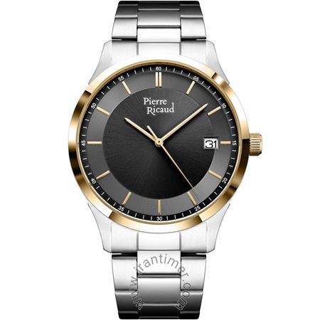 ساعت مچی مردانه کلاسیک تمام استیل، موتور Seiko Epson VX62
