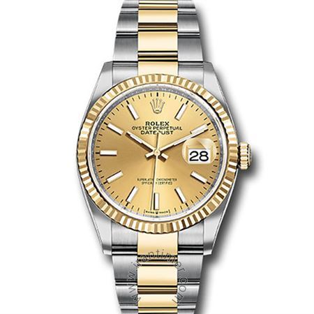 قیمت و خرید ساعت مچی مردانه رولکس(Rolex) مدل 126233 CHIO GOLD کلاسیک | اورجینال و اصلی