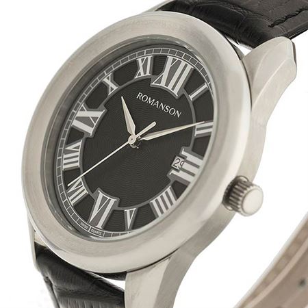 قیمت و خرید ساعت مچی مردانه رومانسون(ROMANSON) مدل TL2615MM1WA37W-BK کلاسیک | اورجینال و اصلی
