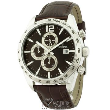 ساعت مچی مردانه کلاسیک بند چرمی، کرنوگراف، نمایش تاریخ، 24 ساعت شبانه روز، سرعت سنج، زمان سنج