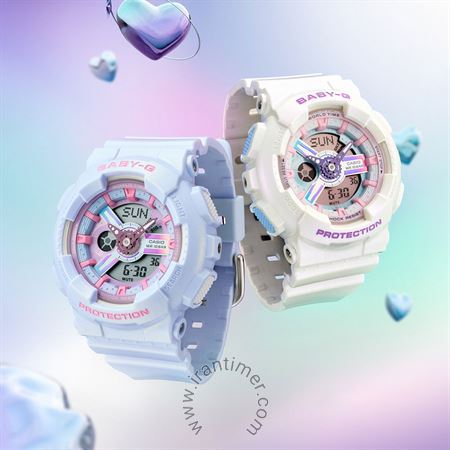 قیمت و خرید ساعت مچی کاسیو (CASIO) بیبی جی مدل BA-110FH-2ADR اسپرت | اورجینال و اصلی