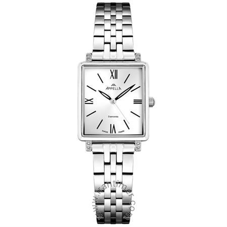 ساعت مچی زنانه کلاسیک تمام استیل، دارای گواهینامه مخصوص الماس