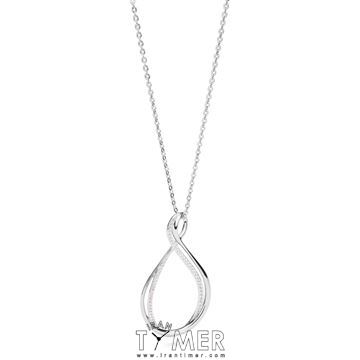 ساعت مچی گردنبند زنانه کلاسیک فشن تمام استیل، نگین دار