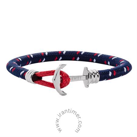 ساعت مچی دستبند مردانه اسپرت پارچه و استیل