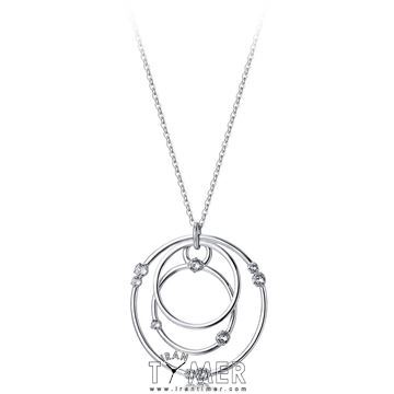 ساعت مچی گردنبند زنانه فشن تمام استیل، نگین سواروسکی