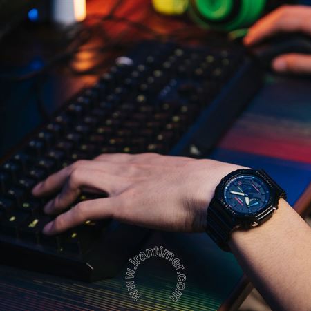 قیمت و خرید ساعت مچی مردانه کاسیو (CASIO) جی شاک مدل GA-2100RGB-1ADR اسپرت | اورجینال و اصلی