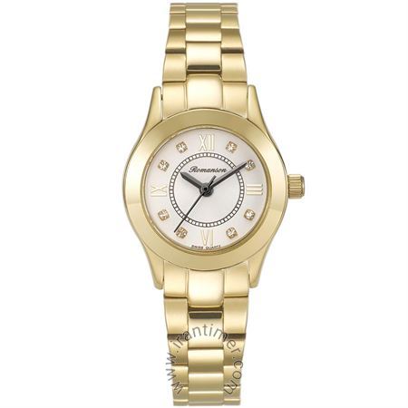 قیمت و خرید ساعت مچی زنانه رومانسون(ROMANSON) مدل RM8A16GLGGASR1-W کلاسیک | اورجینال و اصلی