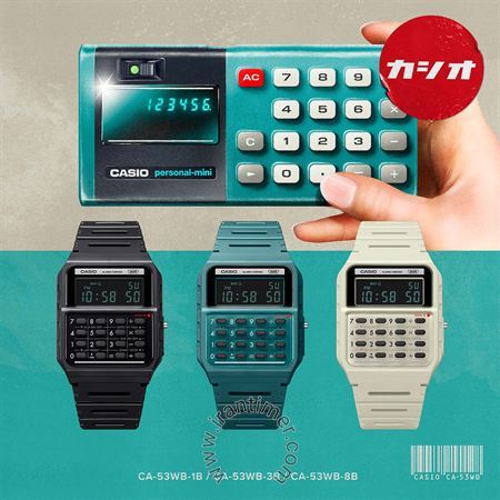 قیمت و خرید ساعت مچی مردانه زنانه کاسیو (CASIO) جنرال مدل CA-53WB-3BDF اسپرت | اورجینال و اصلی