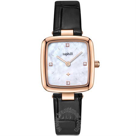 ساعت مچی زنانه کلاسیک بند چرم طبیعی