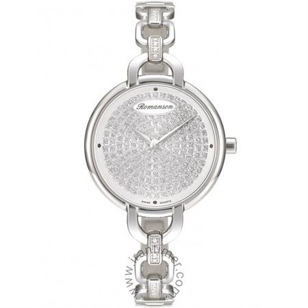 قیمت و خرید ساعت مچی زنانه رومانسون(ROMANSON) مدل RM8A14QLWWASR1-W کلاسیک | اورجینال و اصلی