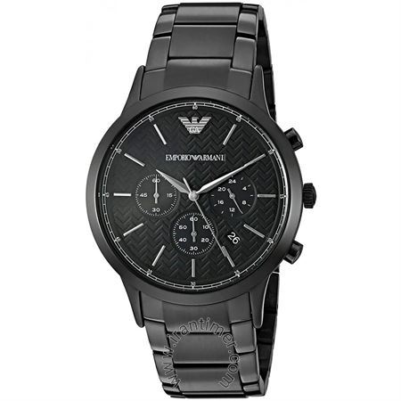 ساعت مچی مردانه کلاسیک تمام استیل، کرونوگراف، نمایش تاریخ، نمایش 24 ساعت شبانه روز