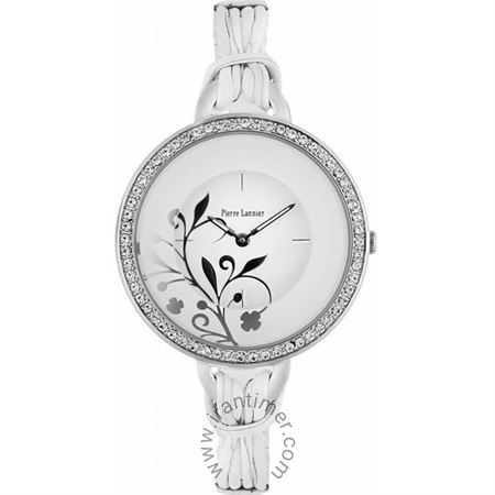 ساعت مچی زنانه کلاسیک فشن بند چرم طبیعی، نگین دار