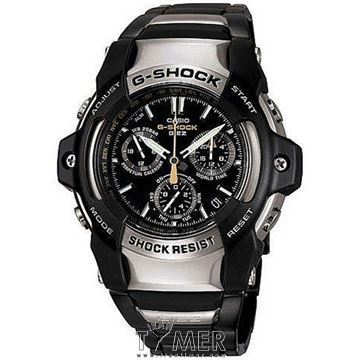 ساعت مچی مردانه اسپرت تمام استیل، نمایش تاریخ و روز، کرنوگراف، ساعت جهانی، نمایش 24 ساعت شبانه روز، زنگ هشدار