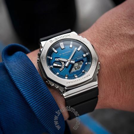 قیمت و خرید ساعت مچی مردانه کاسیو (CASIO) جی شاک مدل GBM-2100A-2BDR اسپرت | اورجینال و اصلی