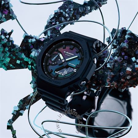 قیمت و خرید ساعت مچی مردانه کاسیو (CASIO) جی شاک مدل GA-2100RW-1ADR اسپرت | اورجینال و اصلی