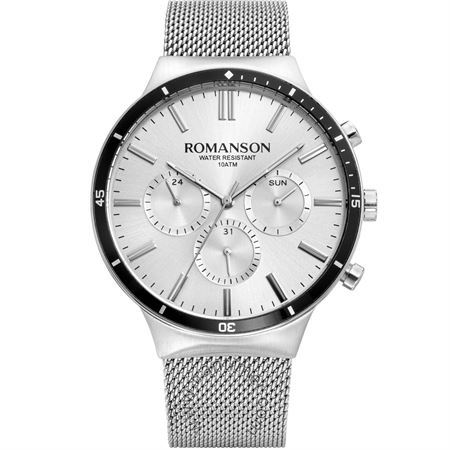 قیمت و خرید ساعت مچی مردانه رومانسون(ROMANSON) مدل TM9A20FMWWAS2W-W کلاسیک | اورجینال و اصلی