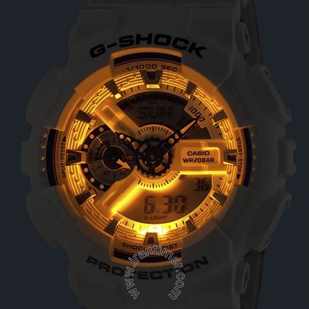 قیمت و خرید ساعت مچی مردانه کاسیو (CASIO) جی شاک مدل GA-110HDS-7ADR اسپرت | اورجینال و اصلی