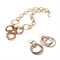 ست گردنبند گوشواره زنانه ویسروی(VICEROY) مدل 7007C19019-SET فشن (ست لباس) 