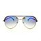 عینک آفتابی زنانه مردانه کلاسیک (guess) مدل GU 7364 BLK-4