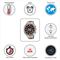 ساعت مچی مردانه کاسیو (CASIO) ادیفس(ادیفایس) مدل ERA-600SG-1A9VUDF