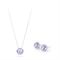 ست گردنبند گوشواره زنانه برازوی(BROSWAY) مدل G9PN01-SET فشن (ست لباس) 