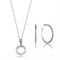 ست گردنبند گوشواره زنانه ویسروی(VICEROY) مدل 5116C09019-SET فشن (ست لباس) کلاسیک 
