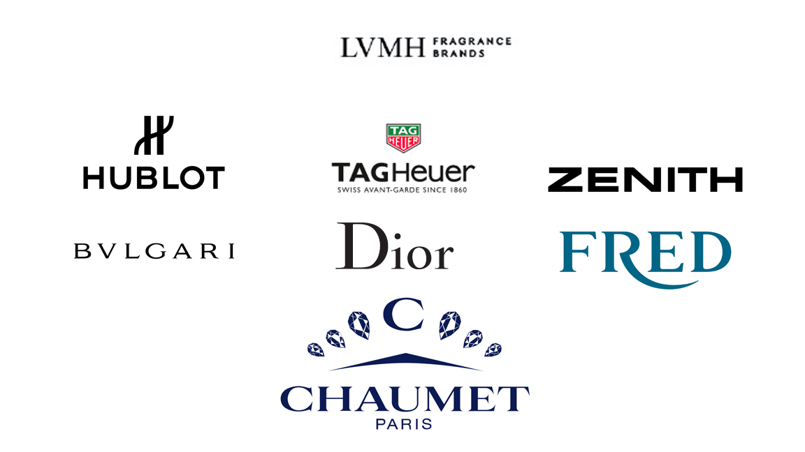  برند های گروه LVMH