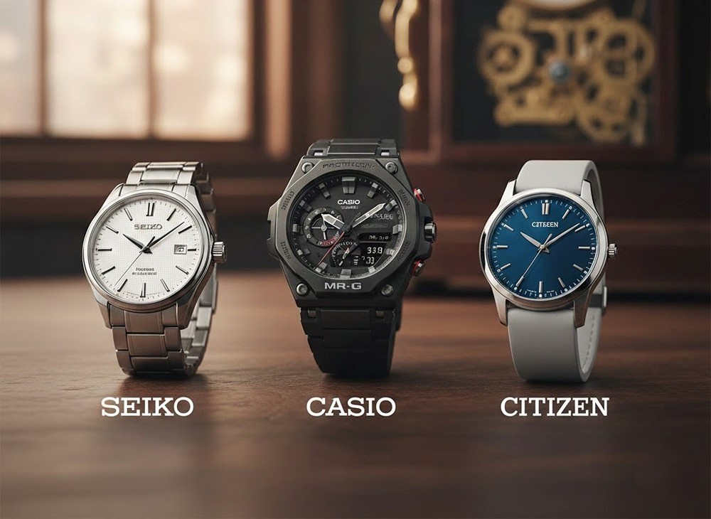 جایگاه برند سیکو، کاسیو و سیتیزن در دنیای ساعت‌سازی