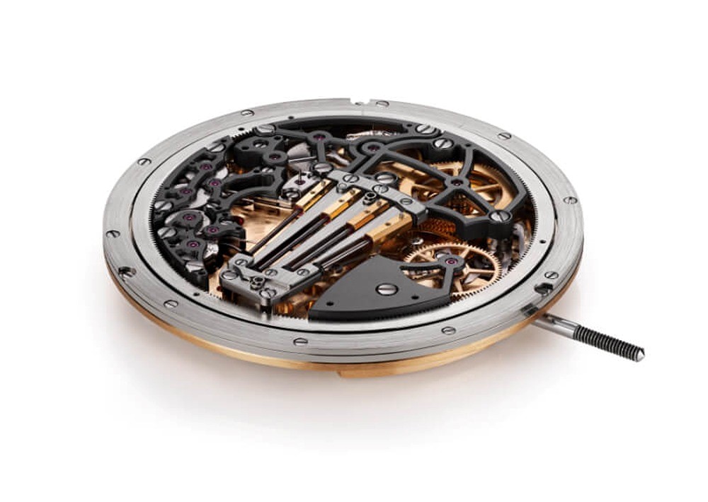 ساختار مکانیکی ساعت اتوماتیک F.P. Journe FFC