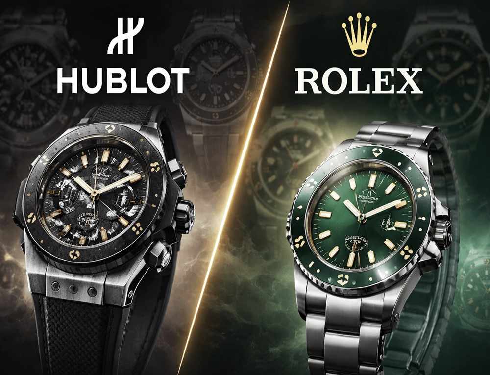تاریخچه برند Hublot و Rolex