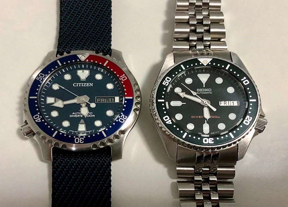 قیمت ساعت‌های Citizen Promaster و Seiko 5 Sports