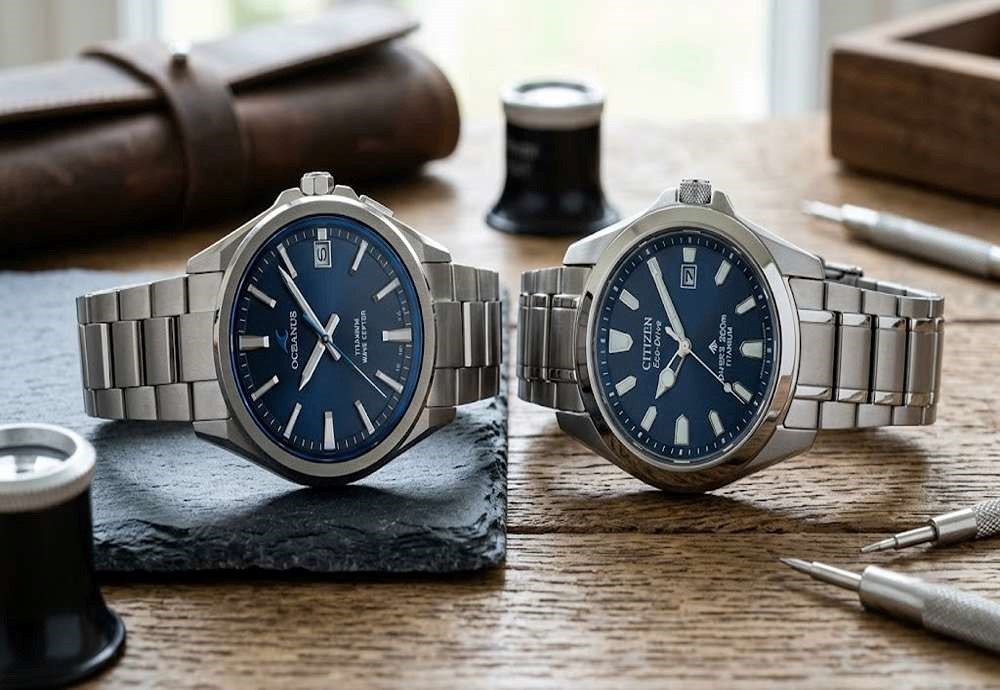 تفاوت دو ساعت مچی Oceanus و Eco-Drive از برند کاسیو و سیتیزن