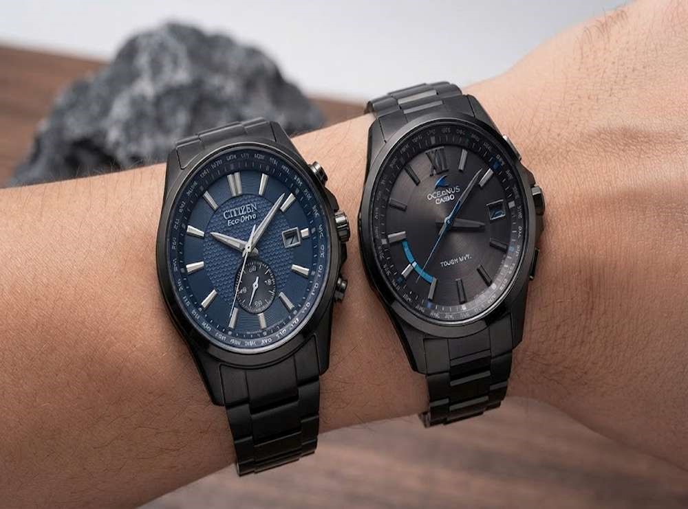 بررسی کامل دو ساعت Casio Oceanus و Citizen Eco Drive