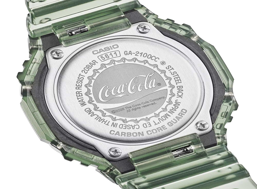 عملکرد بالای ساعت جی شاک GA-2100CC-3A