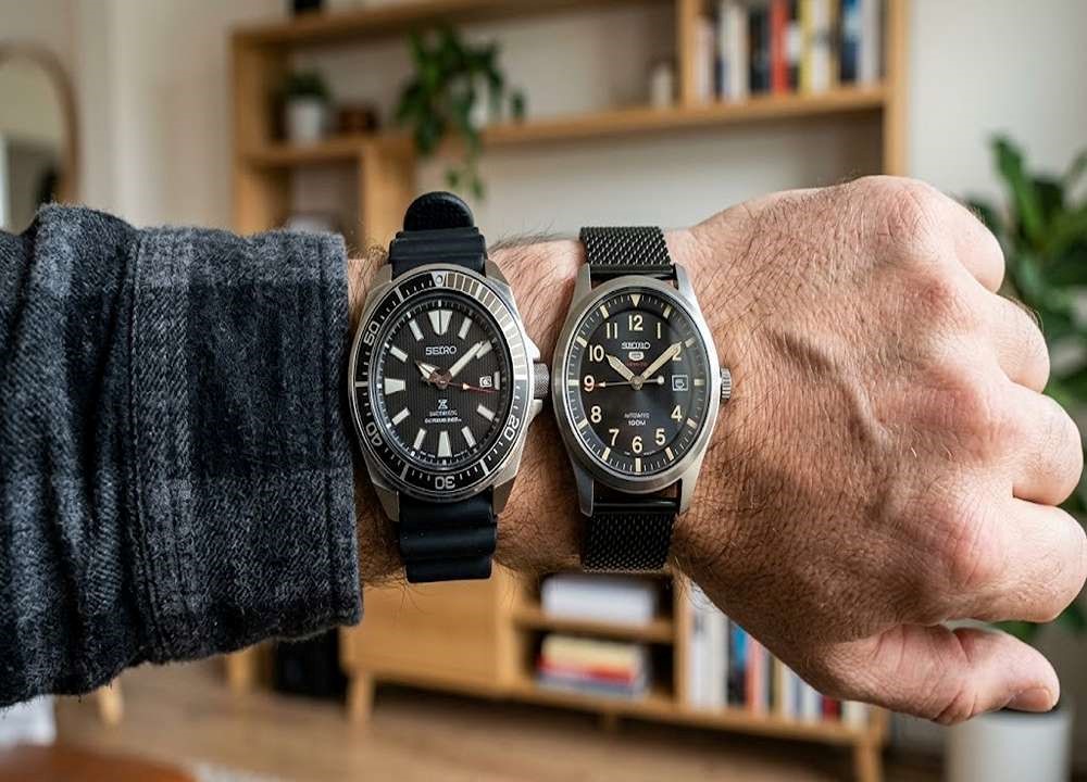 تاریخچه کامل دو ساعت مچی Seiko 5 و Seiko Prospex