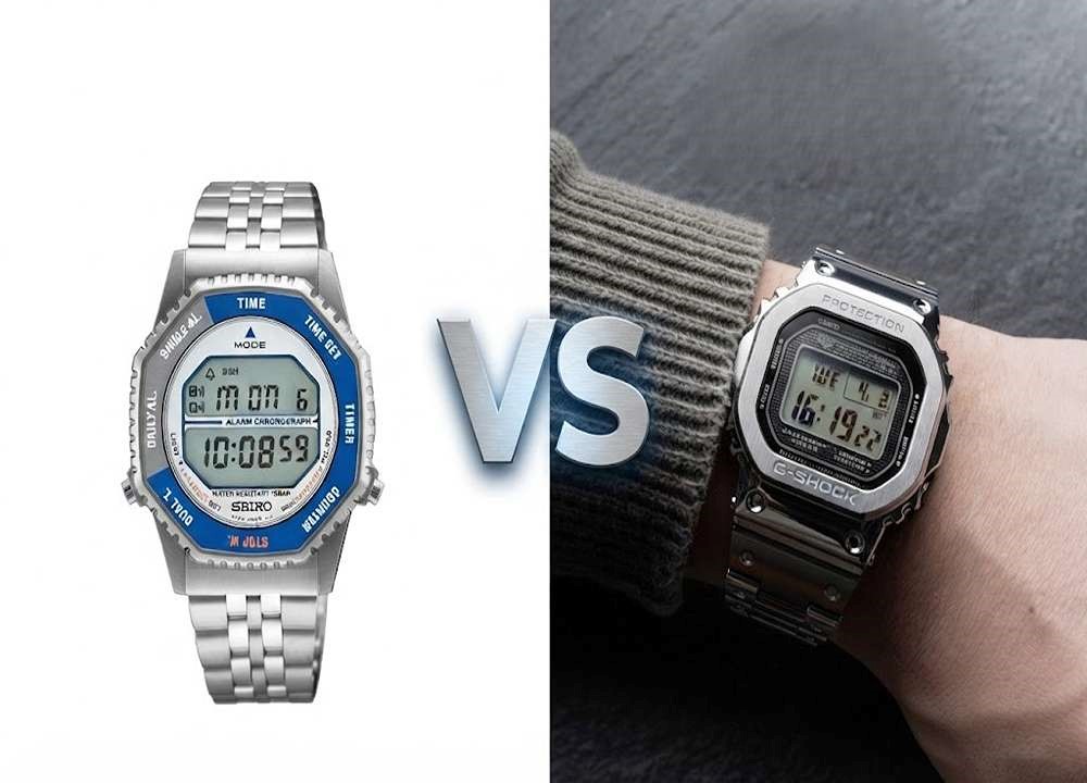 قیمت و ارزش خرید Seiko Rotocall و G-Shock Square