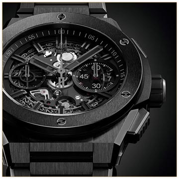 شکل 1- مدل تمام مشکی Big Bang Unico Integral شرکت Hublot