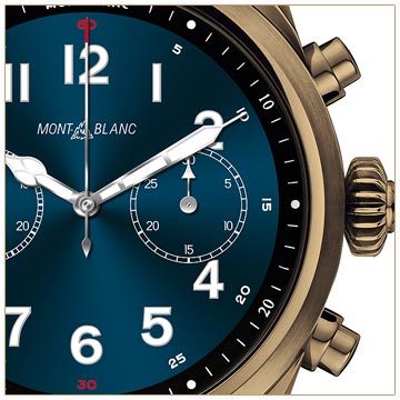 Montblanc Summit 2+ in bronze-colored steel