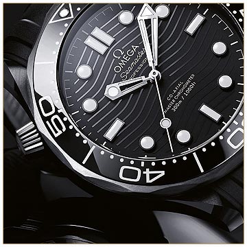 Omega Seamaster Diver 300M in Black Ceramic