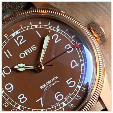 Oris Big Crown Bronze Pointer Date