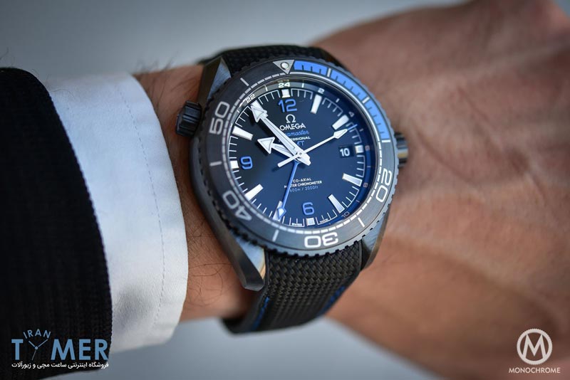 Omega Seamaster Planet Ocean Deep Black - Black Blue