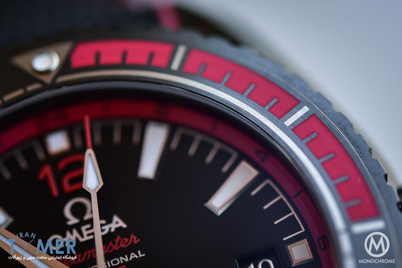 Omega Seamaster Planet Ocean Deep Black - Black Red