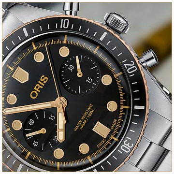 Oris Divers Sixty-Five Chronograph